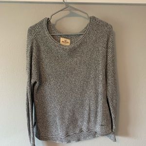 Gray Hollister Sweater